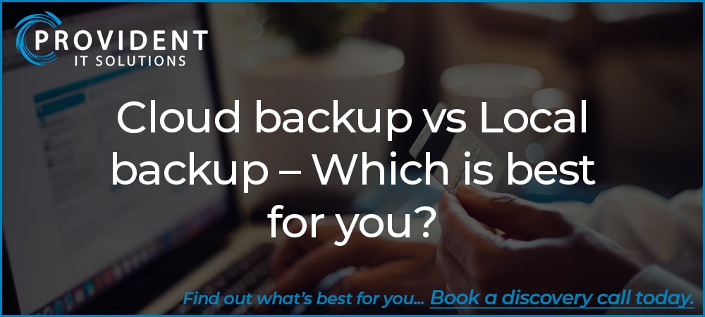 Data backup for modern businesses - the cloud