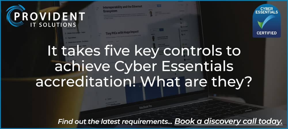 Five key controls cyber essentials  CTA